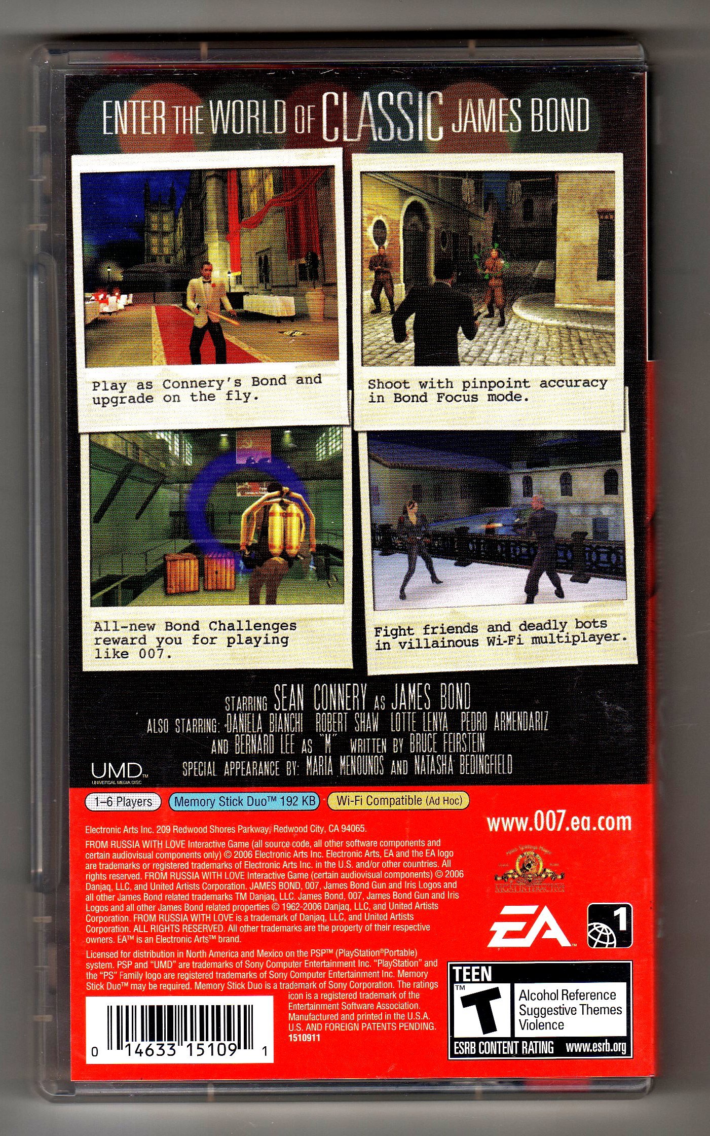 Amazon.com: James Bond 007 From Russia With Love - Sony PSP